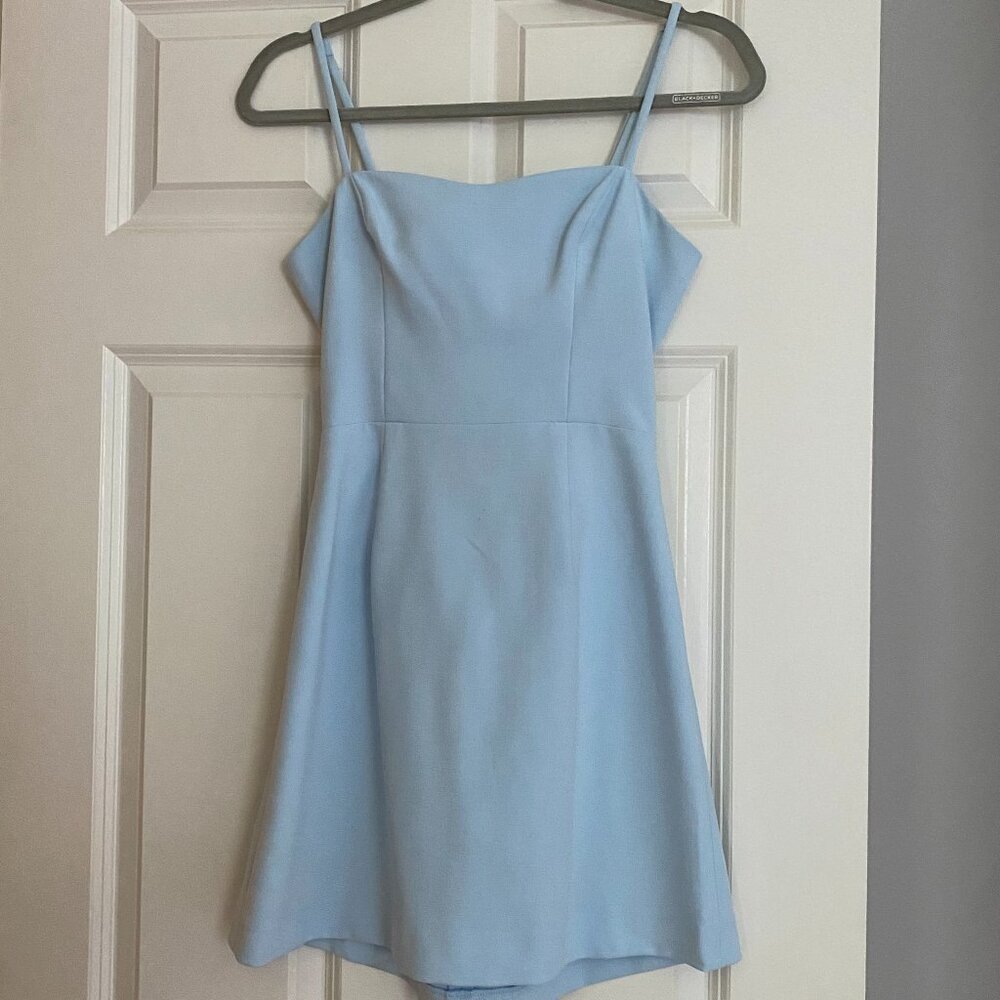 French Connection Light Blue Mini Dress